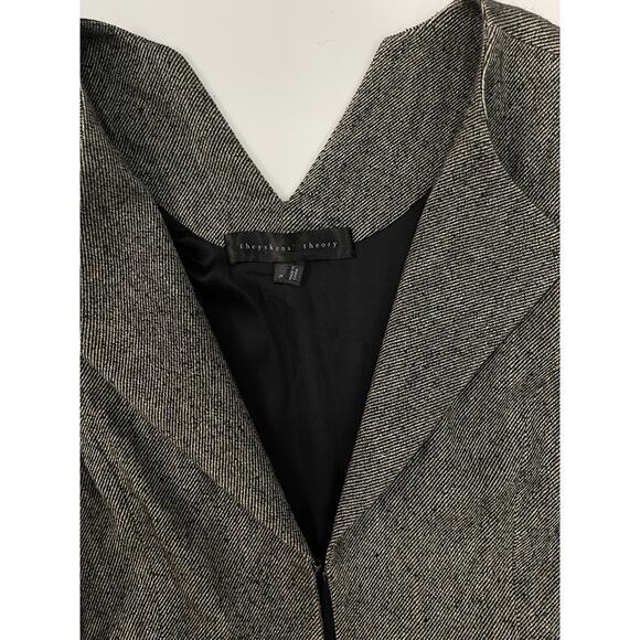 Theyskens' Theory Jackets & Coats | Theysken's Theory Linen Silk Size M - Picture 2 of 8